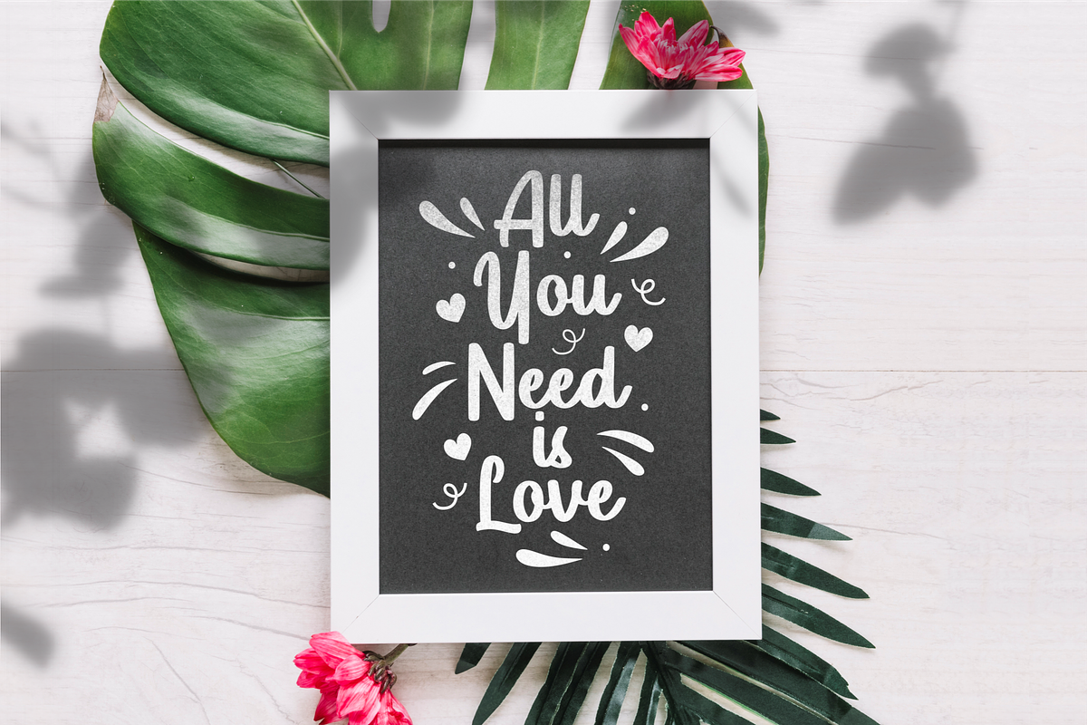 Luckyfield Fat Handwritten Font, a Script Font by Allouse Studio (Photo 3 of 10)