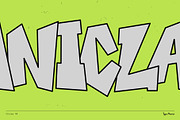 Chrome TM – Graffiti Font, a Handwritten Font by Type Mania (Thumbnail 9 of 12)