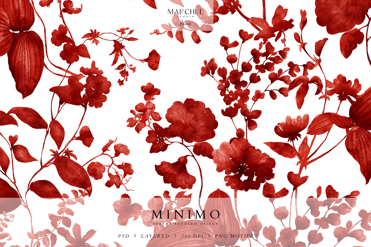 Minimo, luxurious & detailed design, a Pattern Graphic by Marchel Studio (Photo 1 of 7)