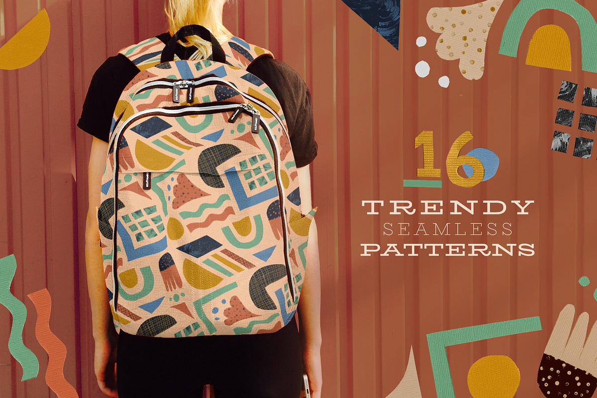 Cut Paper Pattern Bundle, a Pattern Graphic by Anugraha Design (Photo 2 of 8)