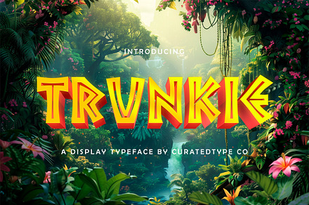 Trunkie - Adventure Font