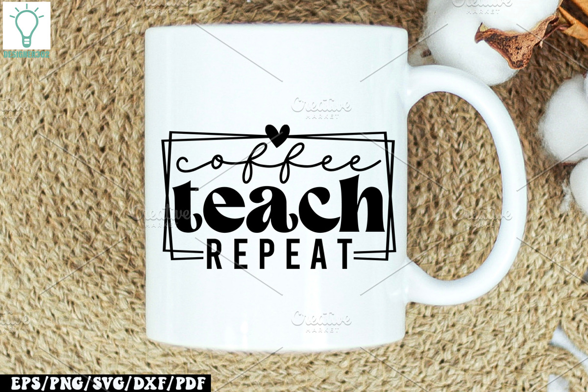 Boho Teacher SVG Bundle, Teacher SVG, a Graphic by Designer302 (Photo 5 of 17)