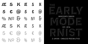 Novecento Carved, a Sans Serif Font by Synthview Type Design (Thumbnail 7 of 8)