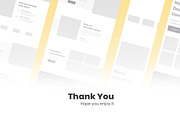 Charity Fundraising Wireframe, a Wireframe Template by INSPR STD (Thumbnail 6 of 6)