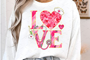 Valentine Love Nurse Png, an Illustration by Libby Wishes (Thumbnail 3 of 8)