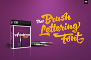 XXII Awesome Script, a Script Font by Doubletwo Studios (Thumbnail 2 of 11)
