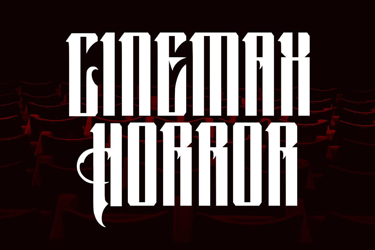 Theqiez Blackletter Display Font, a Blackletter Font by Maulana Creative (Photo 2 of 7)
