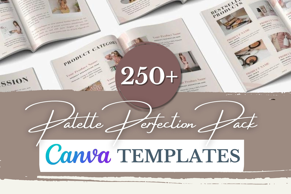 250+ Palette Perfection Pack, a Social Media Template by ResumeFabs (Photo 1 of 4)