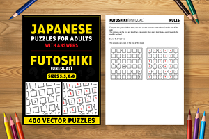 Futoshiki (Unequal) - 2 books (2025)