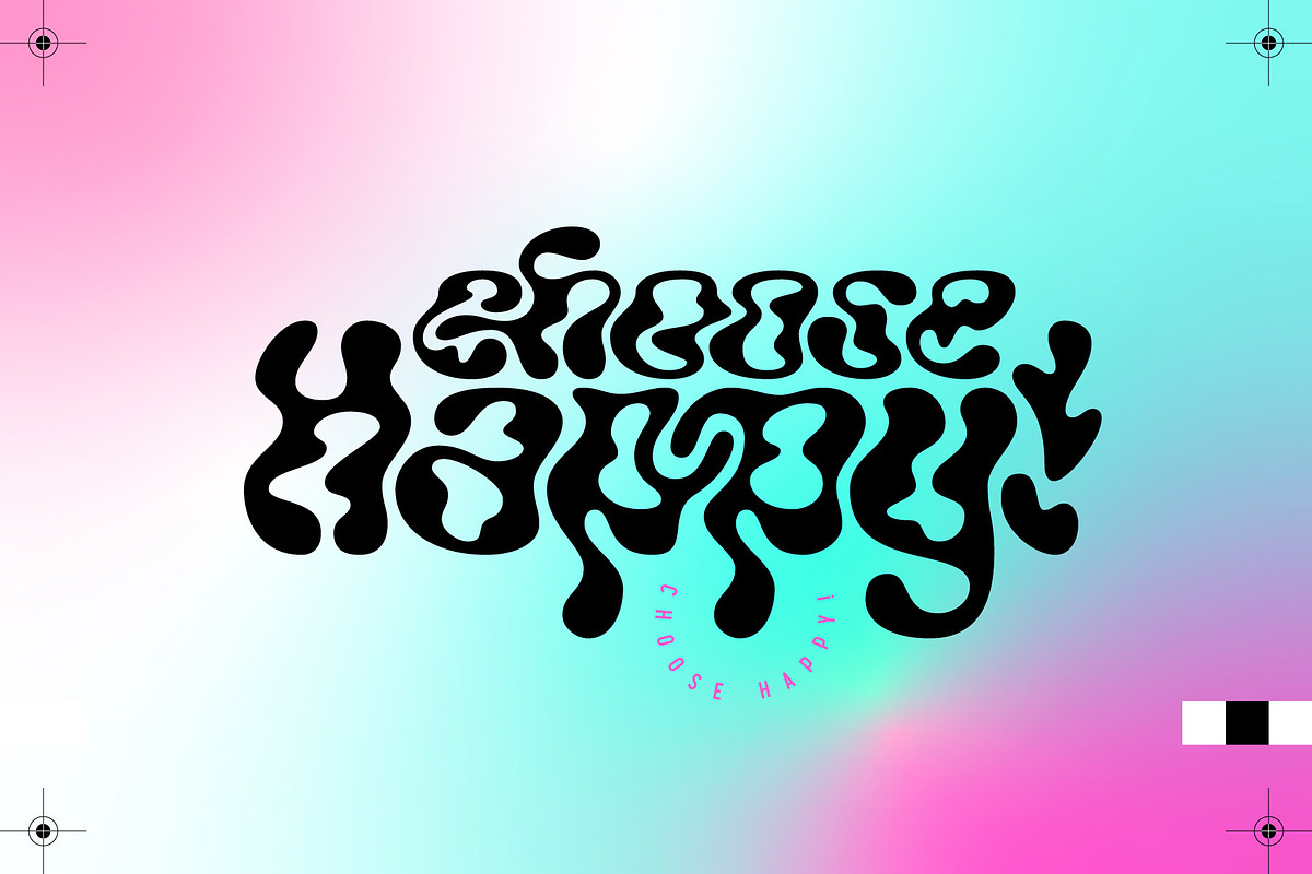 Drunk Vision - Creative Font, a Symbol Font by Gleb Guralnyk (Photo 2 of 7)