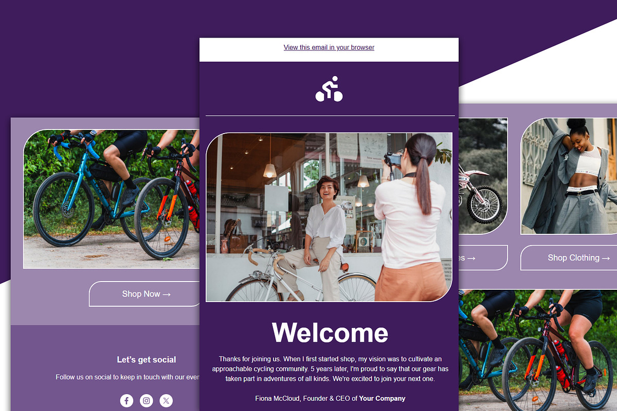 MailChimp Email Template 018, an Email Template by QuickArtisan (Photo 1 of 2)