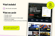 Vehicle Wrap Wix Studio Website, a Wix Template by Template Twist Shop (Thumbnail 3 of 10)