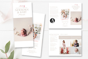 Delicate Photographer Brochure PSD