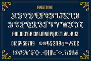 Kingstone, a Serif Font by Burntilldead (Thumbnail 2 of 12)