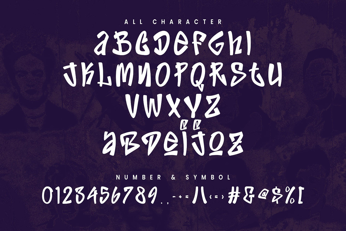 Leepazt Graffiti Display Font, a Handwritten Font by Maulana Creative (Photo 7 of 7)