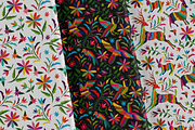 Mexican Otomi Seamless Patterns #2, a Pattern Graphic by Akbaly (Thumbnail 3 of 6)