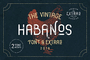 Habanos Retro Font, a Font by Graphicdome (Thumbnail 1 of 15)
