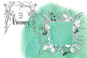 Wildherbs and flowers. Compositions., a Decorative Illustration by maritime_m (Thumbnail 3 of 12)