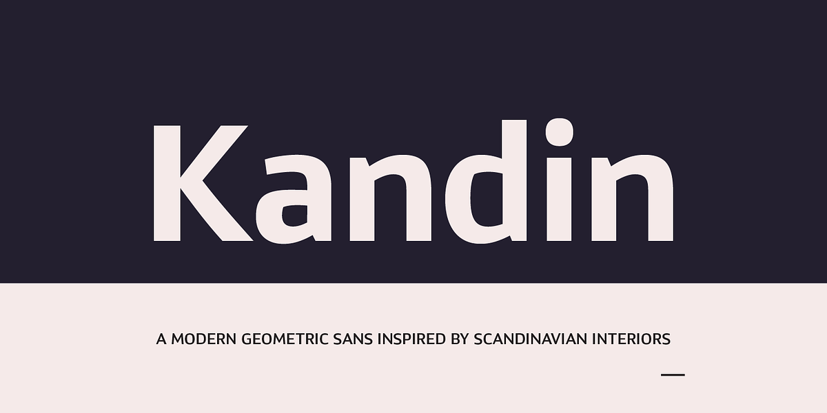 Kandin, a Sans Serif Font by Hashtag Type (Photo 1 of 9)