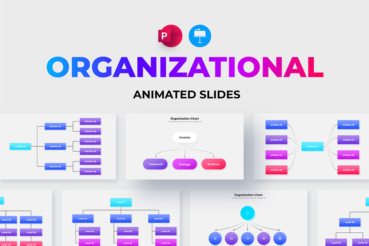Organizational Charts Templates, a Presentation Template by Abert (Photo 1 of 9)