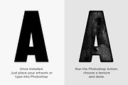 Ink Press Type Action, an Action Add-On by Design Assets (Thumbnail 2 of 6)