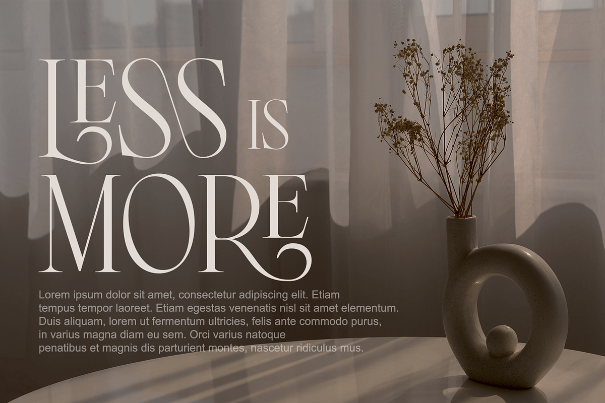 Rungless - Lingature Serif Font, a Serif Font by Luna Shop (Photo 7 of 7)