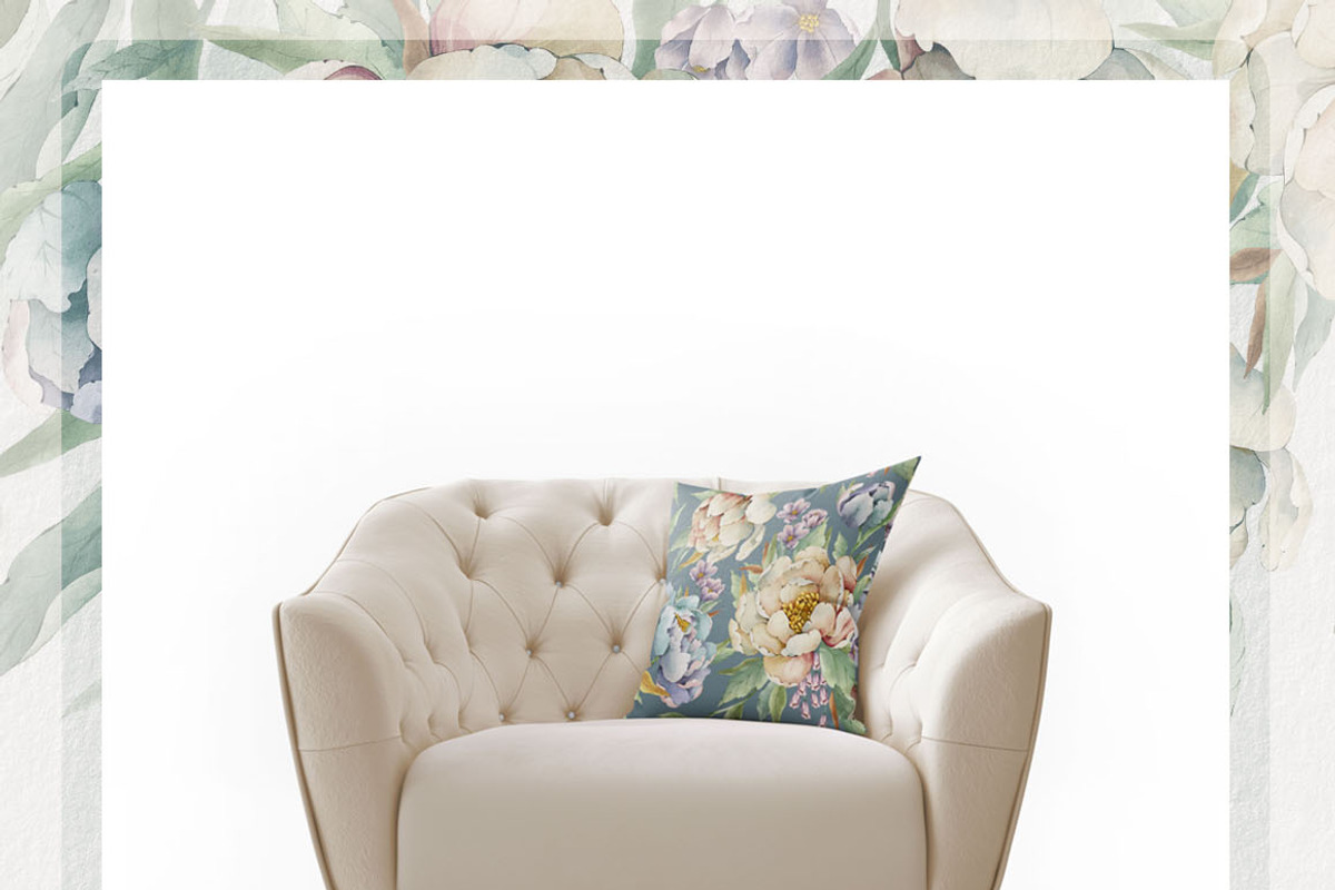 Watercolor flowers bloom set, a Decorative Illustration by AP Studio (Photo 13 of 18)