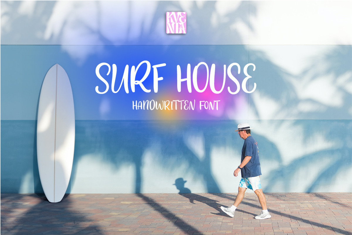 Surf House Handwritten font, a Font by Type Tale (Photo 1 of 10)