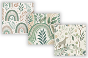 Sage Green Boho Seamless Pattern, a Pattern Graphic by FloridPrintables (Thumbnail 6 of 7)