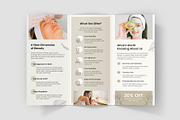 Beauty Clinic Brochure Trifold Canva, a Brochure Template by artbart (Thumbnail 4 of 9)
