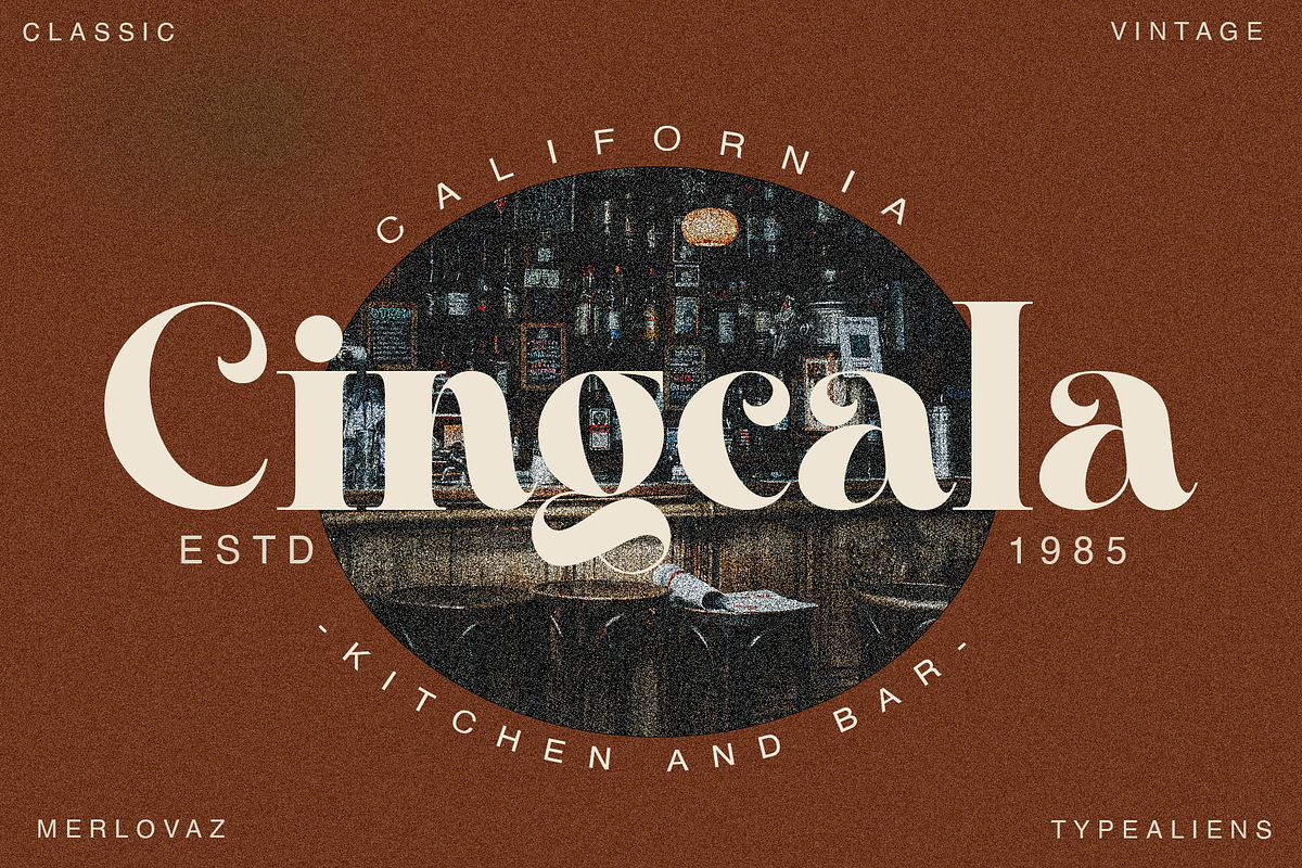 Merlovaz, a Serif Font by ilhamtaro (Photo 3 of 10)