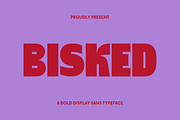 Bisked Font, a Sans Serif Font by Marvadesign (Thumbnail 1 of 11)