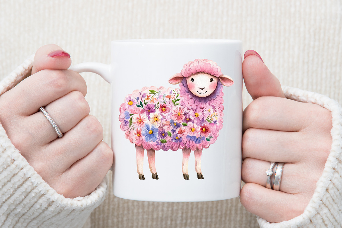Pastel Folk Clip Art Big Collection, an Illustration by Sublimation Artist (Photo 5 of 6)