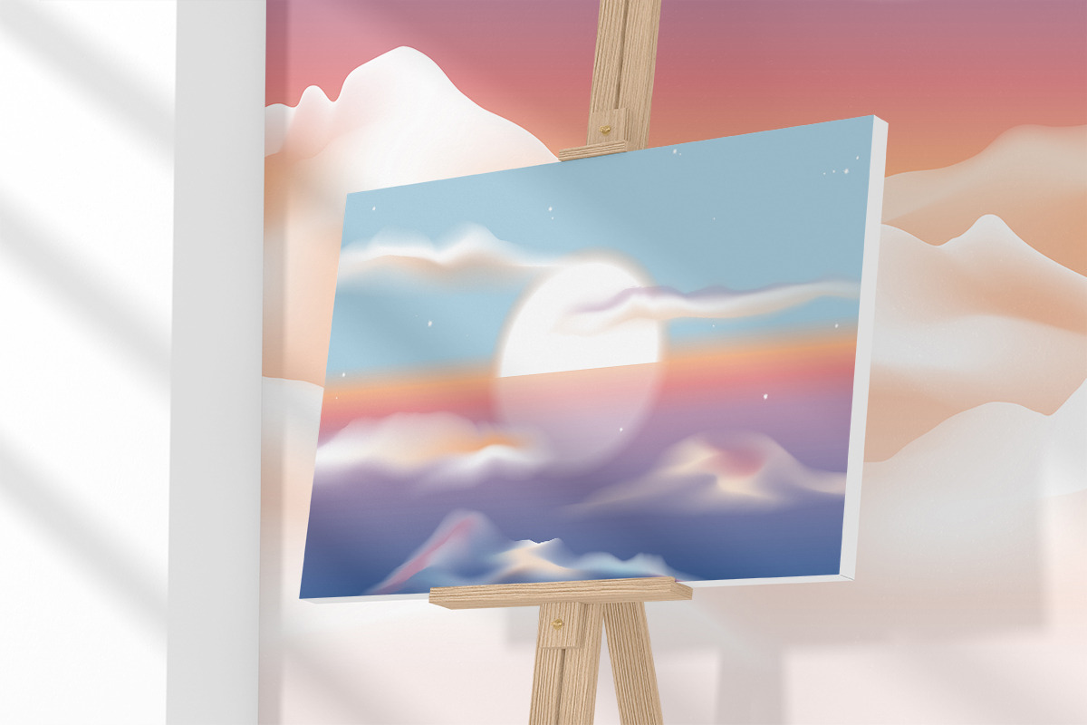 Landscape creator. Foggy sunrise, an Object Graphic by Julie&Taily (Photo 8 of 30)