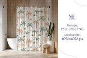 Shower Curtain Mockup, an Advertising Mockup by Mie Mockup Studio (Thumbnail 6 of 6)