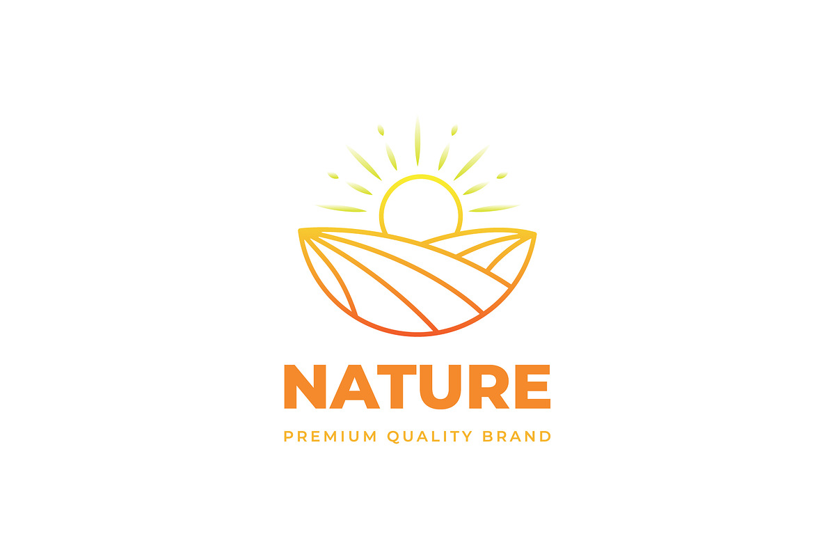 best premium emblem sunrise logo, a Branding & Logo Template by Pyruos ID
