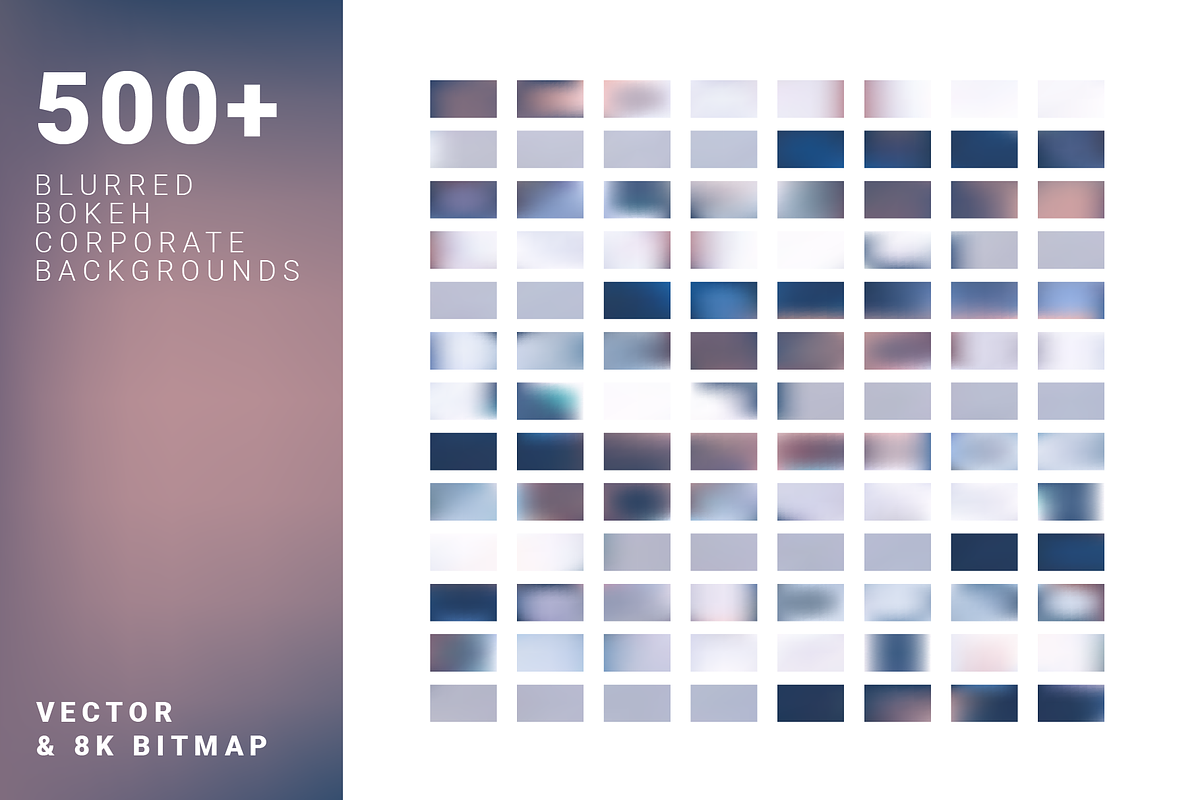 500+ Business Blurred Backgrounds, a Gradient Add-On by ToonPlanet Vector Assets (Photo 3 of 8)