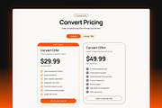 Convert - Framer SaaS template, a Websites & App Template by firdavsabdu (Thumbnail 4 of 4)