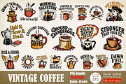 Caffeine & Chaos, Retro Coffee, an Object Graphic by GlitterCraft (Thumbnail 1 of 101)