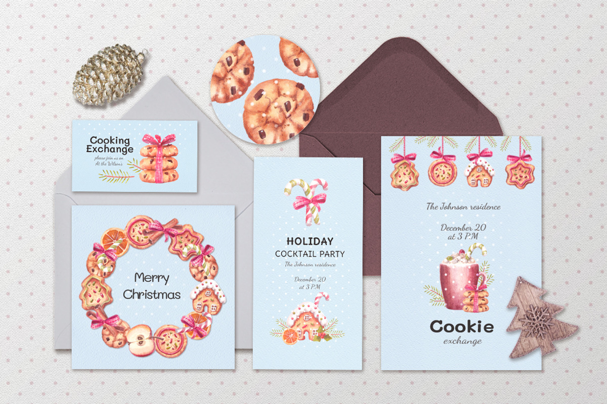 40% OFF. Christmas treat, a Decorative Illustration by oKOLOstyle (Photo 4 of 7)