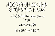 Butter and Blossom | Script Font, a Font by theinkaffair (Thumbnail 8 of 8)