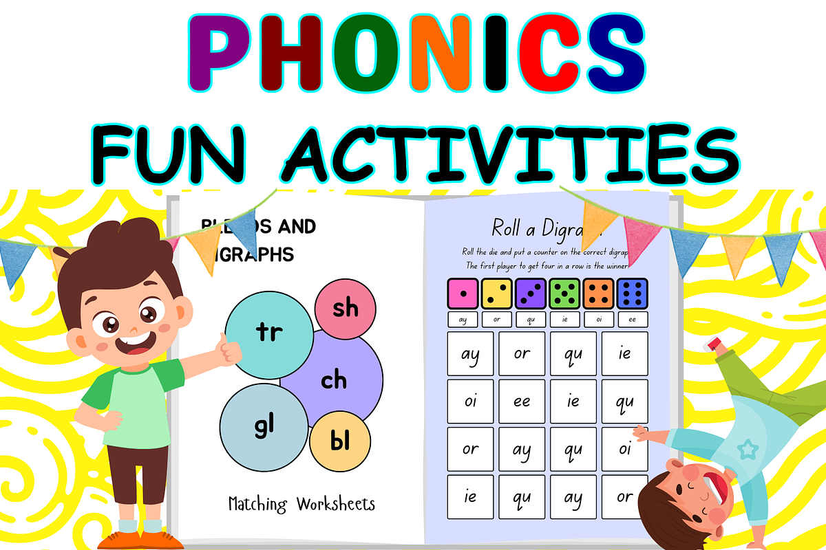 Phonics Activities | Phonics Rules, a Templates & Theme by Premium Digital Templates (Photo 1 of 3)