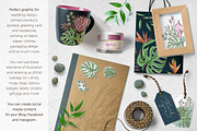 Tropical floral set | 105 elements!, an Object Illustration by bariskina (Thumbnail 2 of 14)