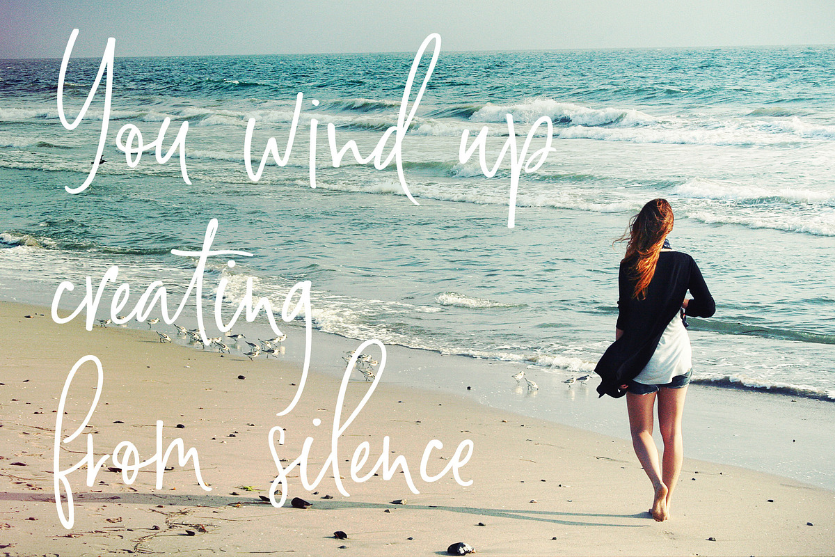 Symply handwritten font preview 2