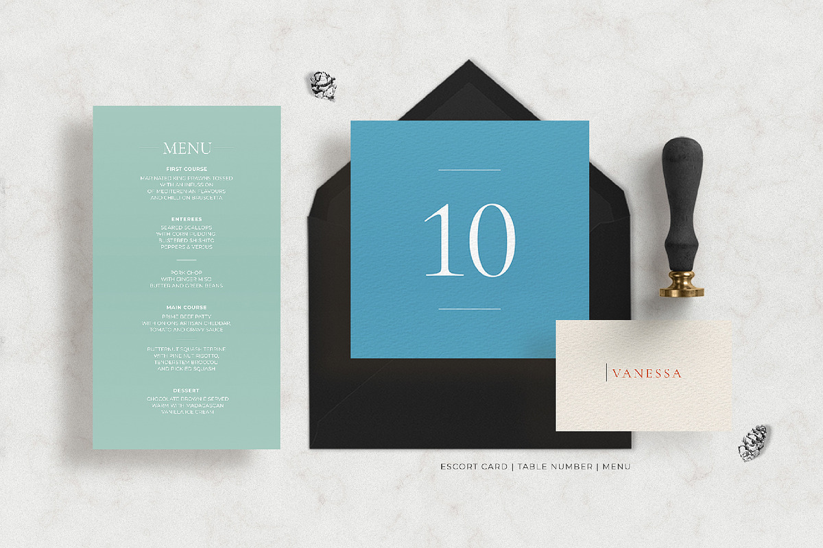 Wedding Invite Suite - Minimal, an Invitation Template by Azka Creative (Photo 2 of 4)