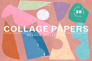 Collage Papers Textures, a Texture Graphic by Naive Feel (Thumbnail 1 of 9)