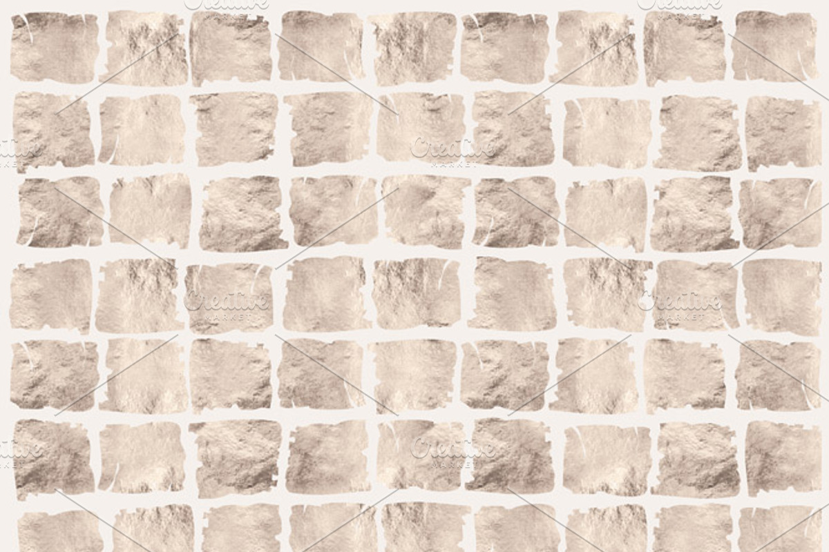Pale Mint & Gold Textured Patterns, a Pattern Graphic by Blixa 6 Studios (Photo 3 of 5)