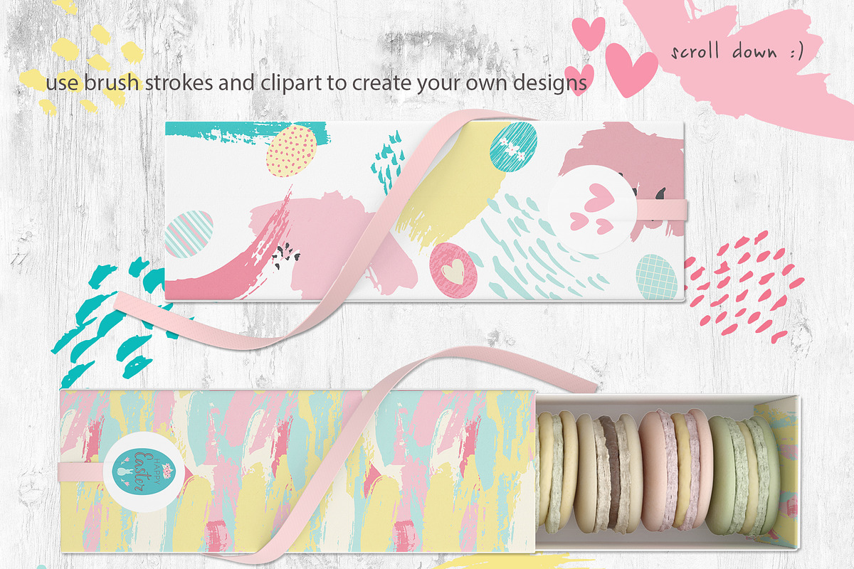 Happy Easter DIY creative kit, a Decorative Illustration by Cozy pattern shop (Photo 4 of 13)