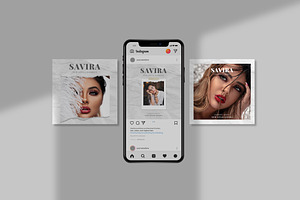 Savira Instagram Template