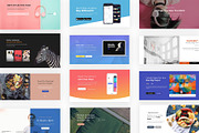 HUGE Elementor Headers Bundle, a Websites & App Template by Elementor Market (Thumbnail 2 of 6)